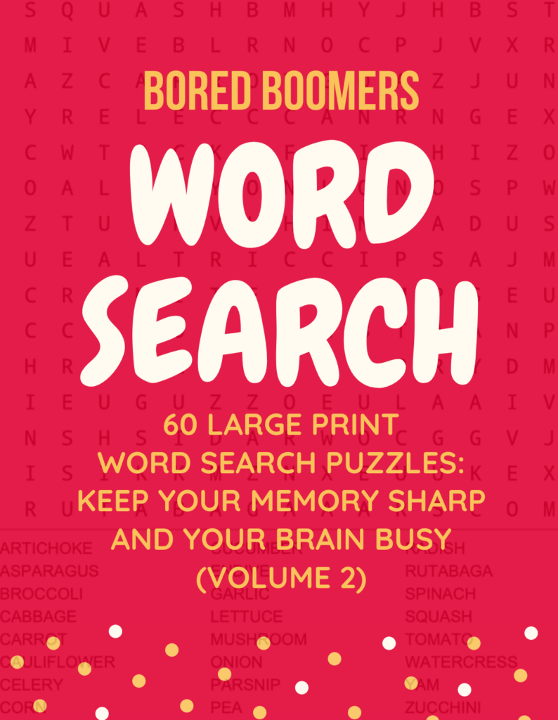 Bored Boomers Word Search Volume 2