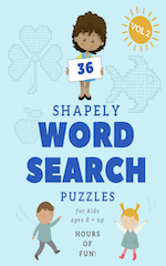 Shapely Word Search Puzzles for Kids
