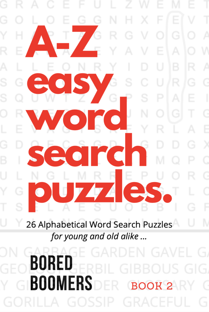 A-Z Eay Word Search Puzzles Book 2