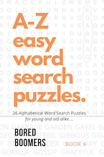 A-Z Easy Word Search Puzzles – Book 4