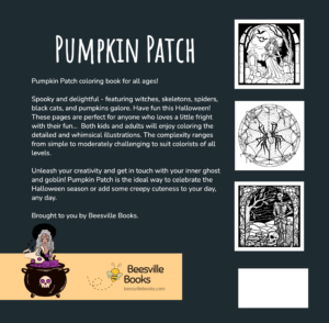 Pumpkin Patch coloring book for all ages